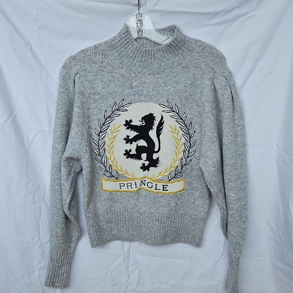 H&M X Pringle of Scotland Knit Mock-Turtleneck Sweater XS - Picture 1 of 7